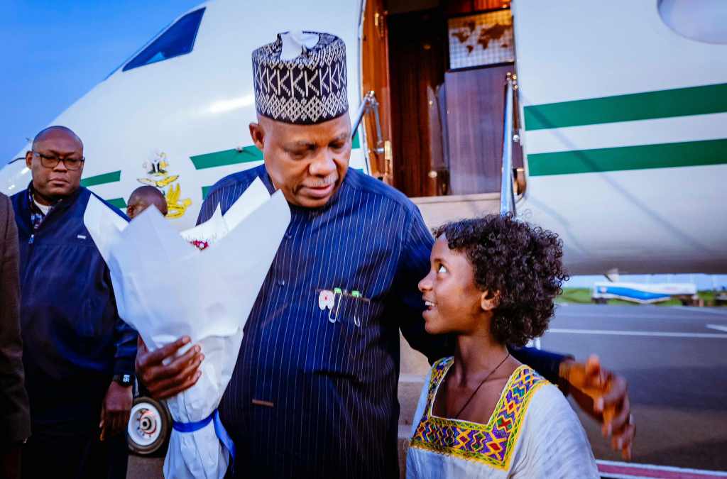 Photos: VP Shettima lands in Addis Ababa for UN Food Systems Summit