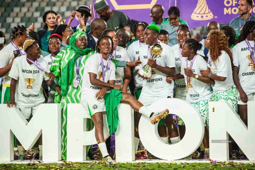 Four Super Falcons make Best XI of WAFCON 2024