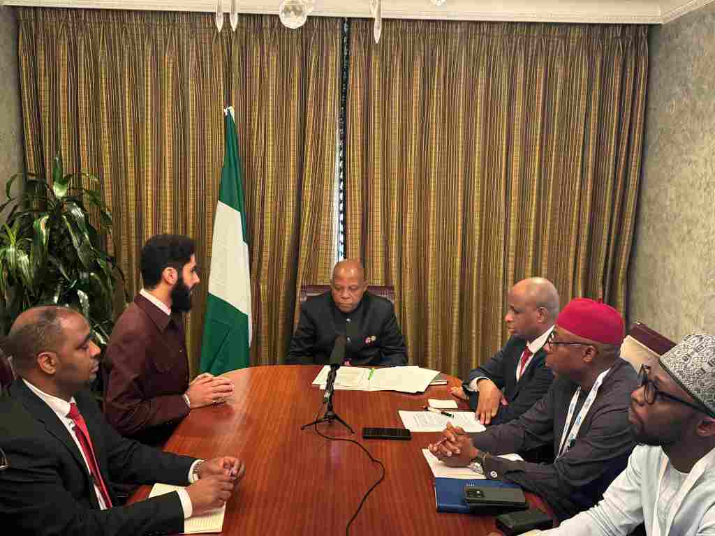 VP Shettima meets OSC Secretary General in Addis Ababa