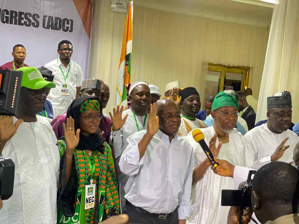 ADC swears in new leadership at 99th NEC Meeting