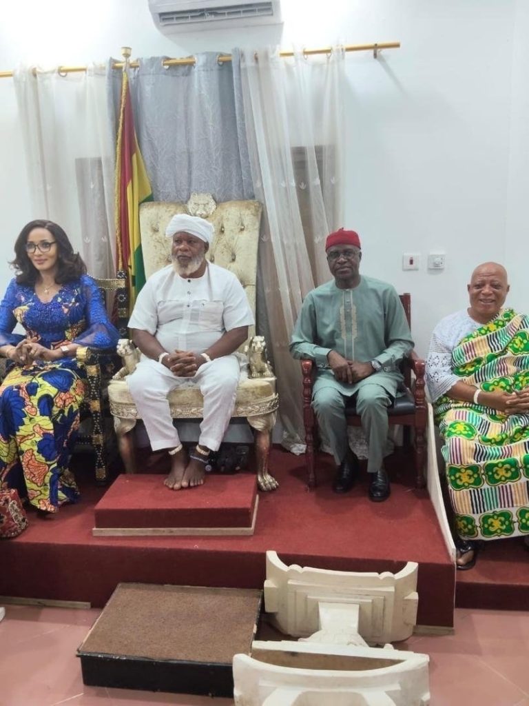 Nigeria’s MFA meets with traditional rulers in Ghana over protests against Nigerians in the country
