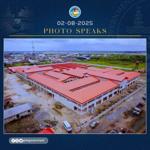 Governor Oborevwori visits multi-billion Naira Udu Harbour Market and Enerhen Flyover Bridge