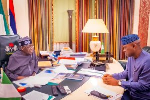 President Tinubu and Governor Oyebanji discuss progress on agriculture, security in Ekiti State