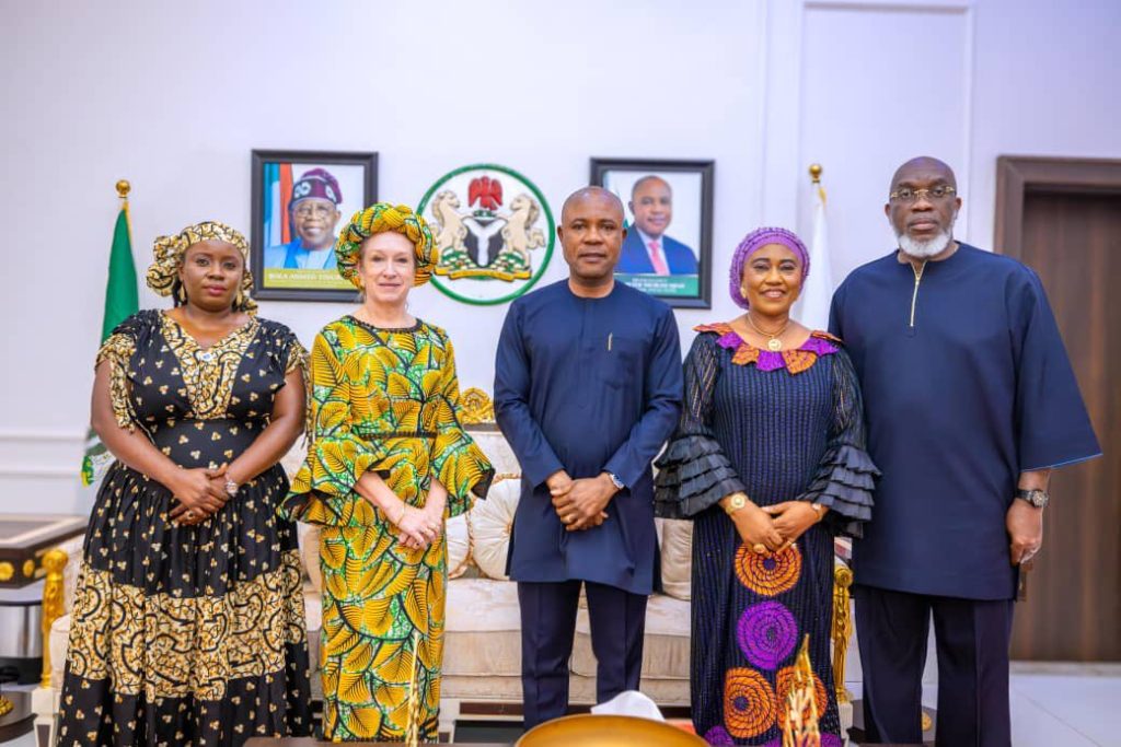 British High Commissioner to Nigeria, Lever, visits Enugu Smart Green Schools