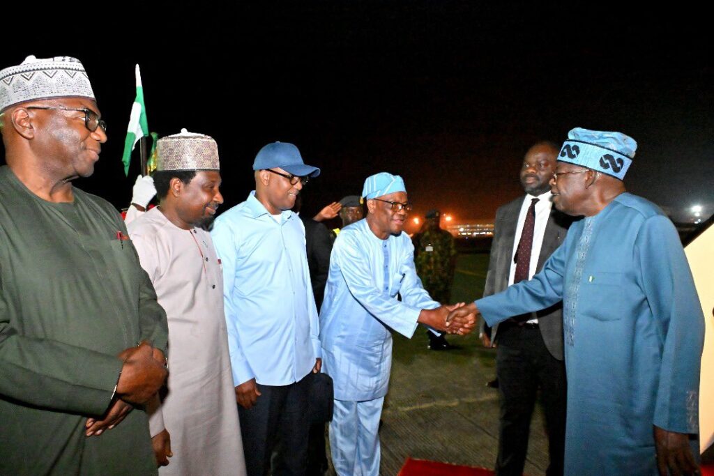 ‘Feels good to be back home in Nigeria’ – President Tinubu