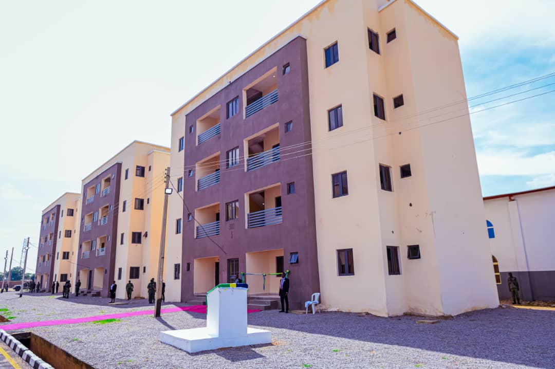 IGP commissions newly constructed Police barracks and accommodation facilities