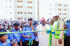 IGP commissions newly constructed Police barracks and accommodation facilities