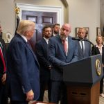 Triple H at the White House after Trump brings back Presidential Fitness Test