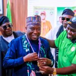 Governor Fintiri gifts Super Falcons coach Madugu 3-bedroom house and ₦50m