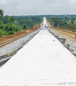 Kwara Governor Abdulrazaq inspects 49km Concrete road project in Asa LGA