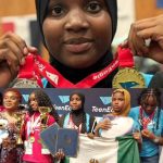 President Tinubu congratulates Nafisa, Rukayya and Hadiza for emerging world Champions in English language communication skills in UK