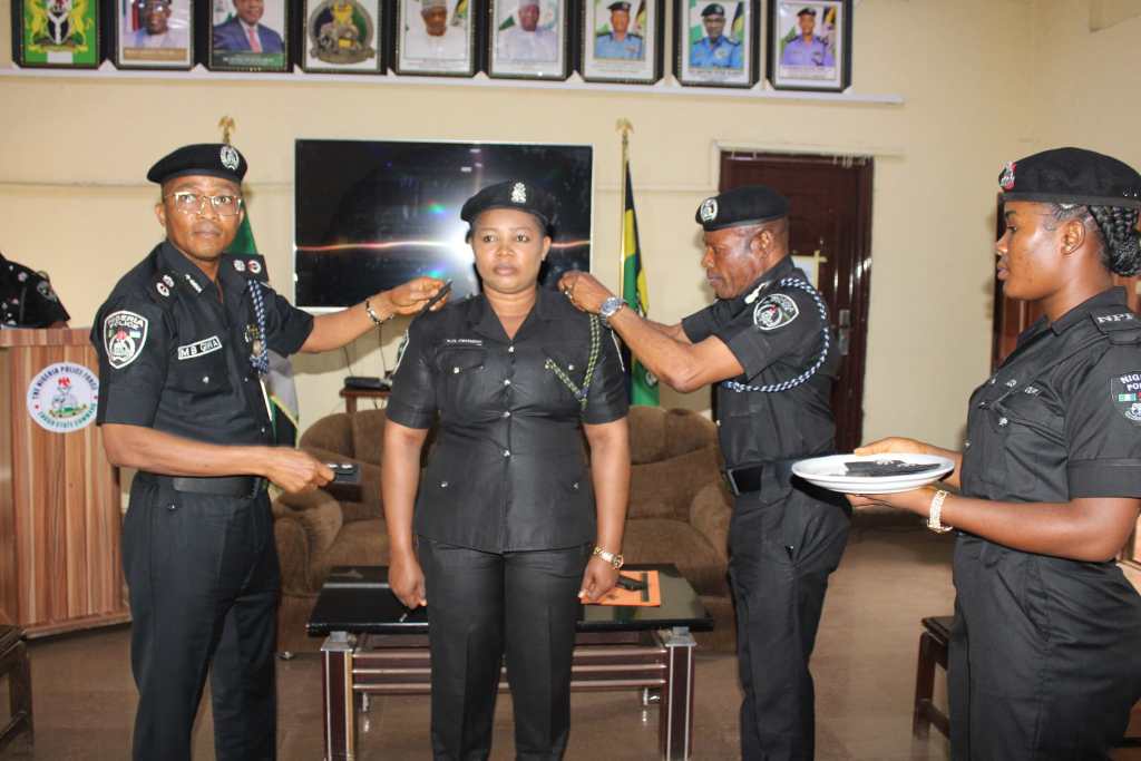 Enugu CP declares ‘no hiding place’ for unrepentant criminals, decorate 28 newly promoted officers