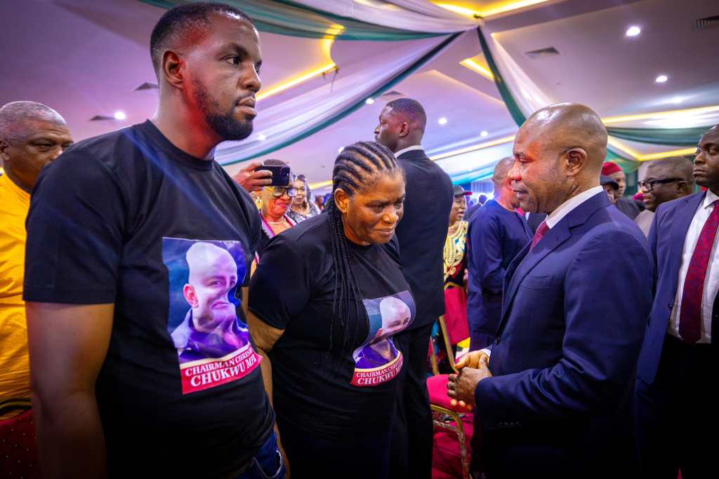 Governor Mbah attends Night of Tribute in honour of Late Super Eagles legend, Christian Chukwu