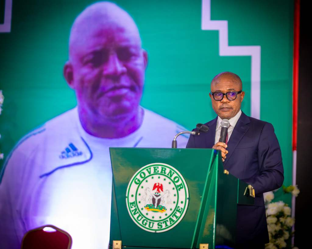 Governor Mbah attends Night of Tribute in honour of Late Super Eagles legend, Christian Chukwu
