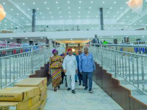 Governor Uzodimma inspects construction of EIICC and Assumpta Flyover