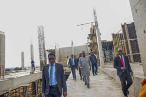 Governor Abdulrazaq inspects multistorey Oluremi Tinubu Hospital in Ilorin