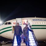 President Tinubu lands in Brazil to commence state visit