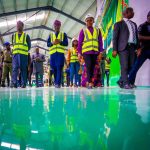 Governor Sanwo-Olu visits mid-level Agro Food Hub in Eti-Osa