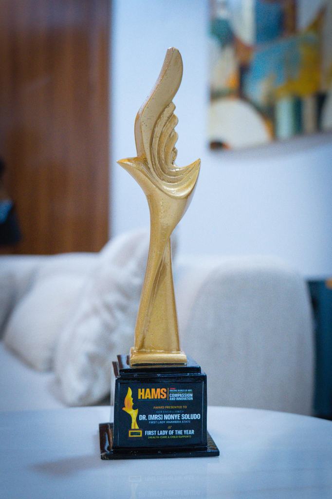 Governor Soludo's wife wins First Lady of the Year award