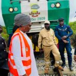 ‘Seven’ passengers injured as NEMA DG leads rescue team to site of train derailment