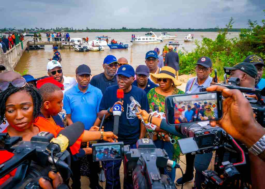 Governor Sanwo-Olu visit coastal communities, to take ‘firm’ decision on building constructed without approval