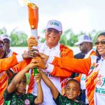 Governor Eno receives Unity Torch ahead of Akwa Ibom State Sports Festival