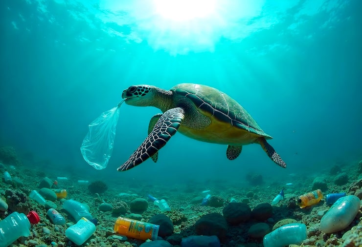 ‘Every minute, 15 tonnes of plastic end up in our oceans’ – Macron