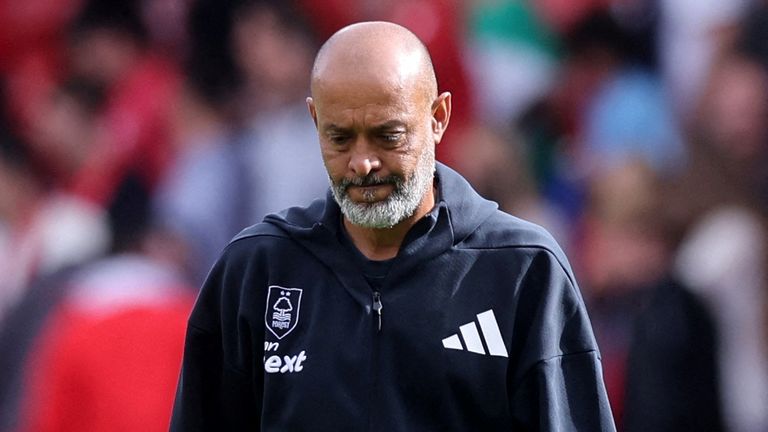 Nottingham Forest and manager Nuno Espirito part ways