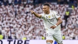 Militao, Mbappe score as Real Madrid beat Espanyol at home