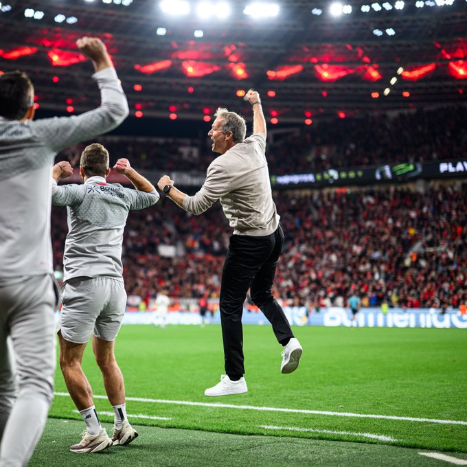 Bayer Leverkusen comfortably beat Frankfurt 3-1 after Ten Hag sacking