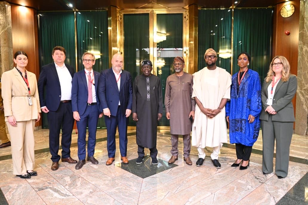 Photos: Denmark's richest man visits President Tinubu in Abuja