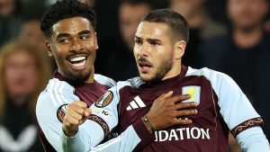 Buendia and McGinn score as Aston Villa win at Feyenoord in Europa League