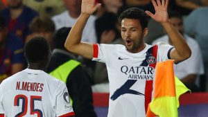 Ramos late winner for PSG down Barcelona in Champions League