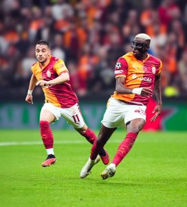 Osimhen's double guide Galatasaray to 3-1 win over Bodo/Glimt