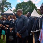 Photos: Obi at the burial mass and internment of journalist Miss Somto Maduagwu