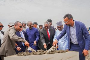 Photos: Dangote, Ethiopian PM Ahmed, at groundbreaking of $2.5bn Dangote Gode Fertiliser Plant in Gode