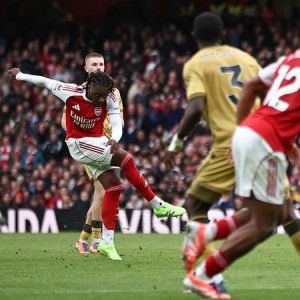 Eze's volley enough as Arsenal beat Crystal Palace by lone goal at Emirates