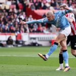Haaland early goal enough as Manchester City grab narrow win over Brentford