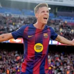 Dani Olmo score twice as Barcelona beat Deportivo Alaves 3-1