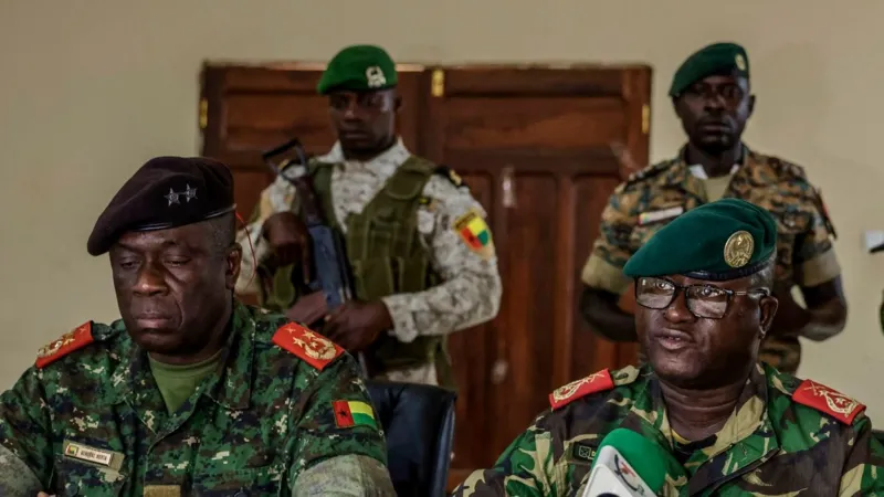 Soldiers seize power in Guinea-Bissau and detain President Embaló