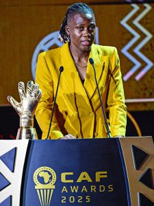 CAF Awards 2025: Nnadozie wins Women's Goalkeeper Of The Year