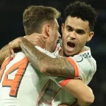Luis Diaz nets brace, bags red card as Bayern Munich beat PSG in Paris