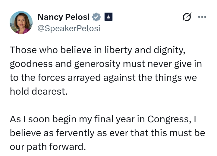 After decades in US Congress, Nancy Pelosi retires