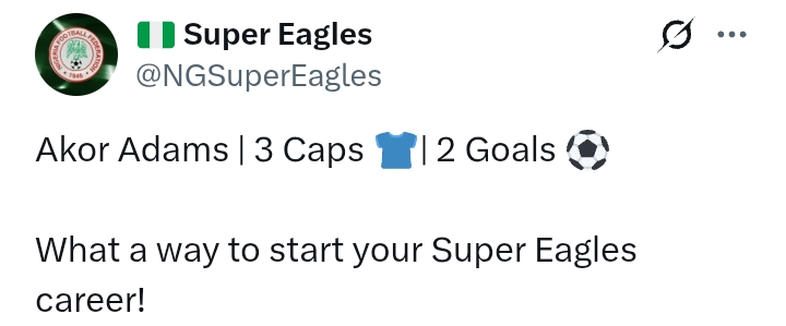 Nigeria defeat Gabon 4-1 in Morocco, progress to final of 2026 World Cup Play-off