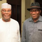Atiku share photos with GEJ after return from Guinea-Bissau