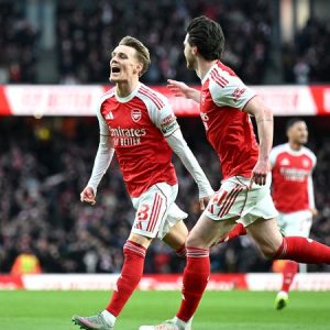 Arsenal 2-1 Brighton: Odegaard inspire Gunners to victory at Emirates