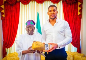 President Tinubu extends 'deep sympathies' to AnthonyJoshua following road accident