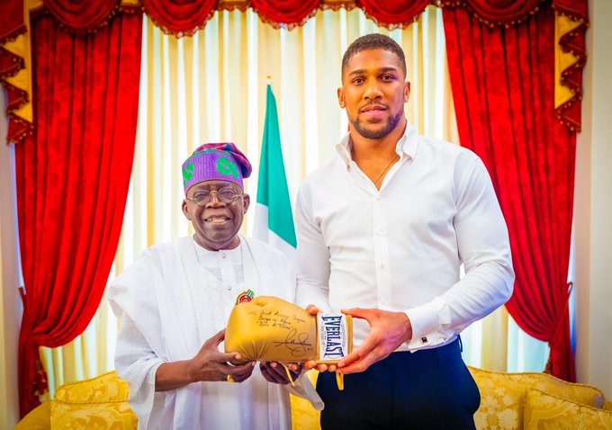 President Tinubu extends ‘deep sympathies’ to AnthonyJoshua following road accident