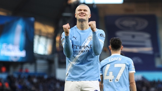 Manchester City 3-0 West Ham: Haaland with the brace, Cityzens clinch fifth successive win