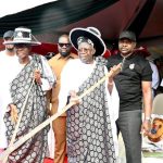 Photos: President Tinubu at Eyo Festival in Lagos